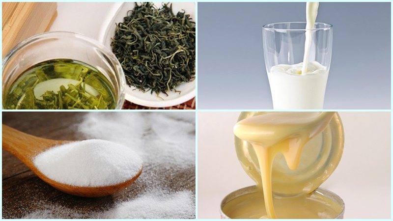  Chỉ với những nguyên liệu này bạn đã có thể nấu trà sữa thái xanh siêu ngon tại nhà